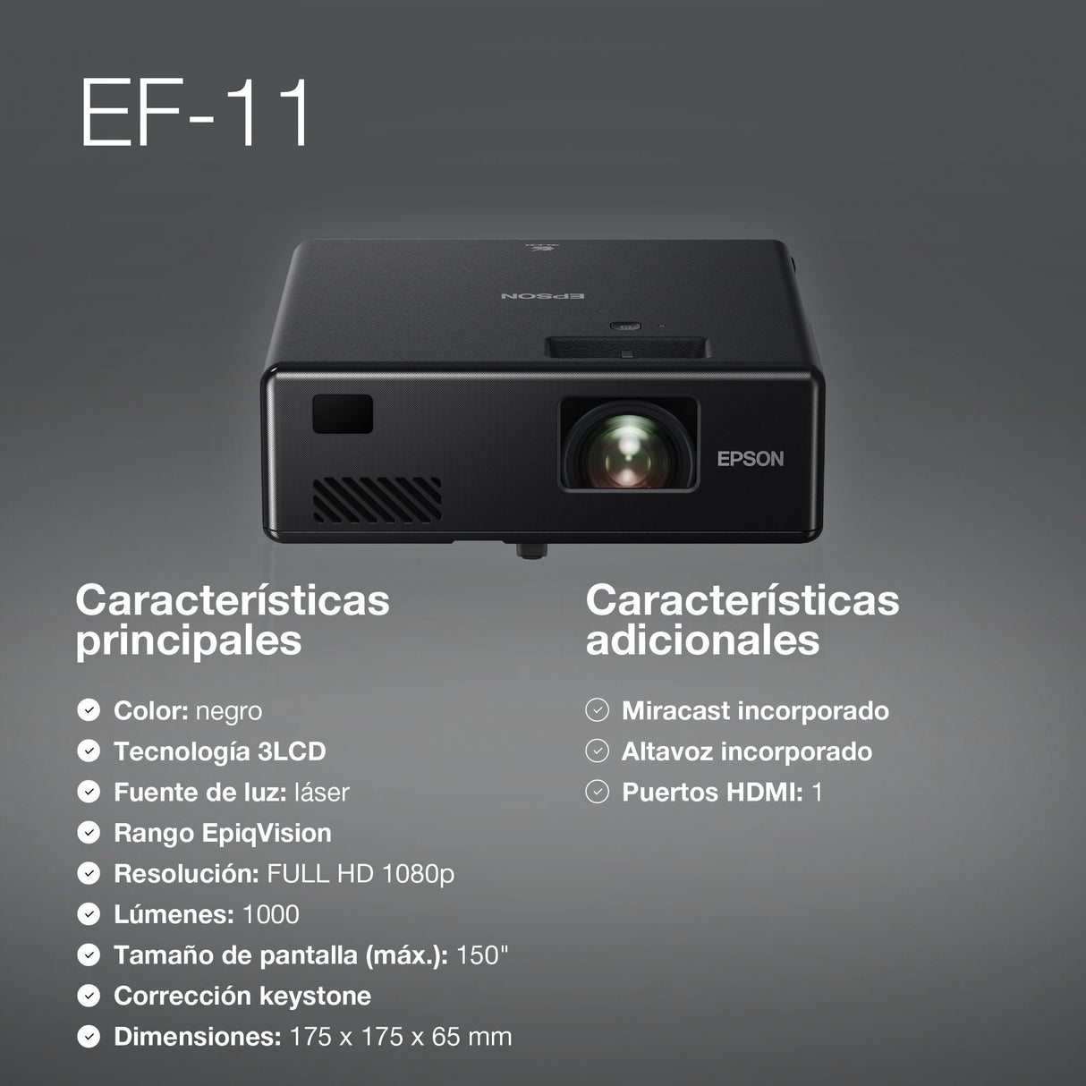 EAN 8715946689005 - Epson EF-11 imagen 6