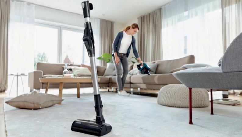 Aspirador Escoba Con Batería Bosch Unlimited Bss71125ah 18v Autonomía 35 Min