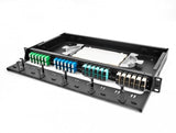Delock Lwl Adapter Panel Lc Duplex Om4 12 Port Aqua
