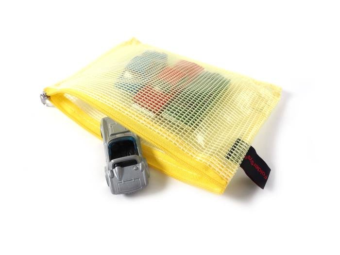 Foldersys Bolsa Con Cremallera A6 Amarillo