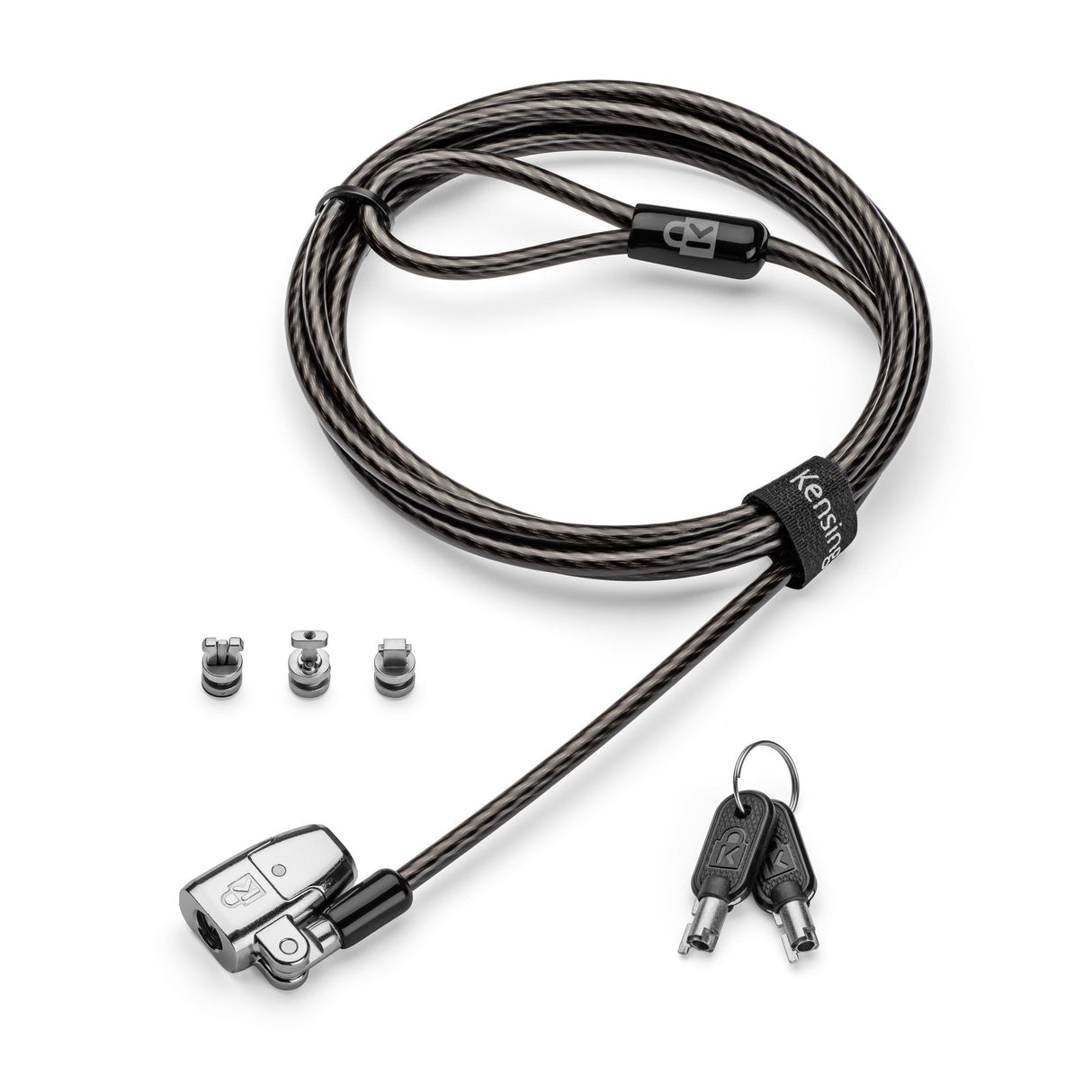 Kensington Clicksafe 2.0 Universal Keyed Laptop Lock Cable Antirrobo Negro 1,8 M