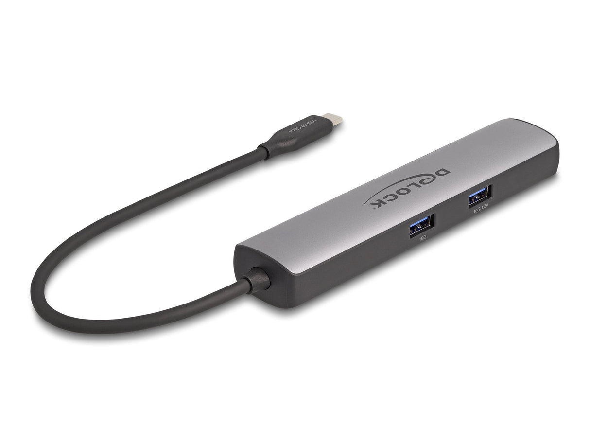 Delock 87865 Dockingstation Usb 40 Gbps Usb Type-C 8k - Hdmi / Usb 10 Gbps / 2,5 Gigabit Lan / Pd 3.0 100 W
