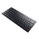 Teclado Alemán Cherry Kw 9200 Mini Usb + Rf Wireless + Bluetooth Qwertz Negro