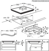 EAN 7333394049441 - Electrolux EIS62453IZ Negro Integrado 60 cm Con placa de inducción 4 zona(s) imagen 11