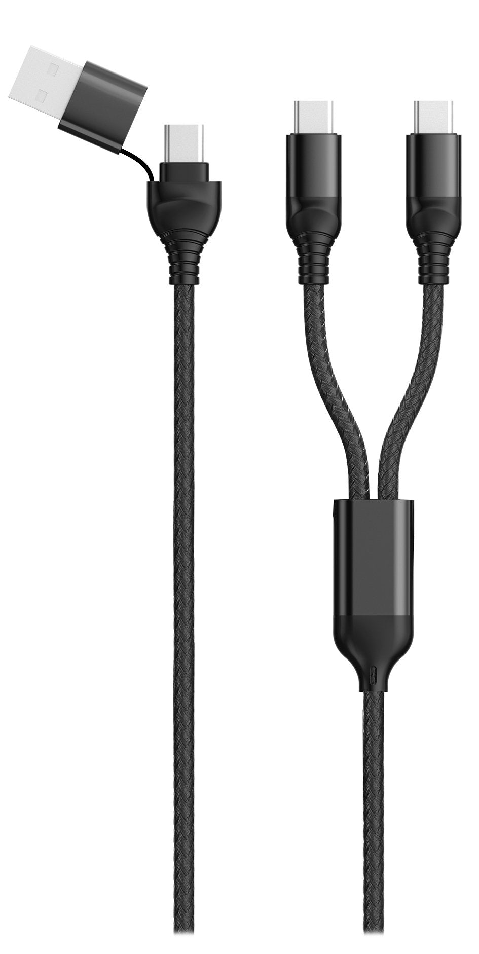 Cable 2go Usb / Type C Duo Type C Negro 120cm
