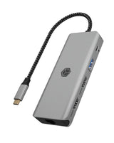 EAN 4250078173908 - ICY BOX IB-DK4012-CPD Alámbrico USB 3.2 Gen 1 (3.1 Gen 1) Type-C Antracita, Negro imagen 1