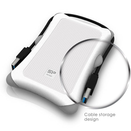 EAN 4712702631227 - Silicon Power Armor A30 disco duro externo 1 TB 2.5" USB tipo A 3.2 Gen 1 (3.1 Gen 1) Blanco imagen 3