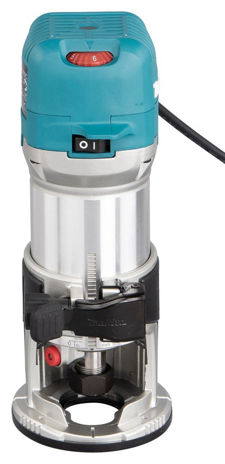 EAN 0088381752695 - Makita RT0702CX2J fresadora y desbastadora Negro, Gris, Verde azulado 34000 RPM 710 W imagen 8