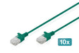 EAN 4016032507673 - Digitus DK-1618-020S-G-10 cable de red Cat6 U/UTP (UTP) imagen 1