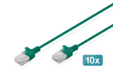 EAN 4016032507673 - Digitus DK-1618-020S-G-10 cable de red Cat6 U/UTP (UTP) imagen 1