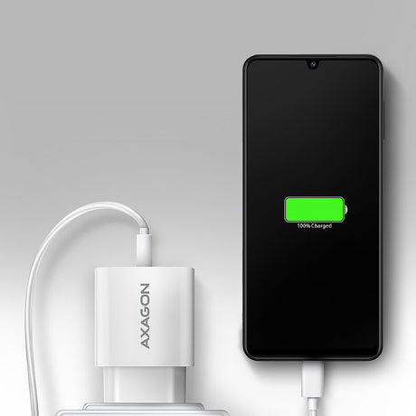 EAN 8595247908346 - Axagon ACU-QC18W cargador de dispositivo móvil Teléfono móvil, Smartphone, Reloj inteligente, Tableta, Un imagen 6