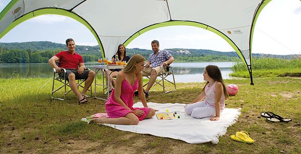 Toldo Y Carpa Para Camping Verde, Gris   Coleman 2000025508