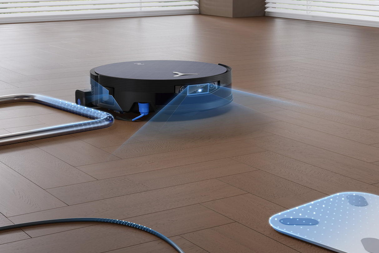 Ecovacs Vacuum Cleaner Deebot X12 Omnicyclone Negro Negro (Dex35)