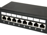 Equip Patchpanel 24x Rj45 Cat5e 19" Ftp 1he Negro