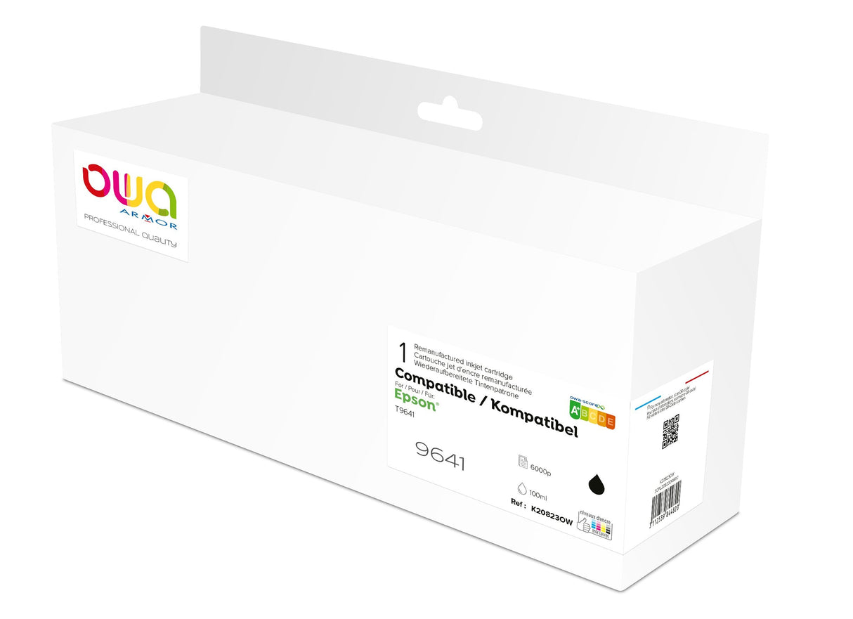 Owa Tinta Komp. Epson T9641 Bk Negro (6.000 S.)
