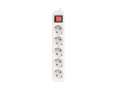 EAN 5901969429169 - Lanberg PS1-05F-0150-W base múltiple 1,5 m 5 salidas AC Interior Blanco imagen 1