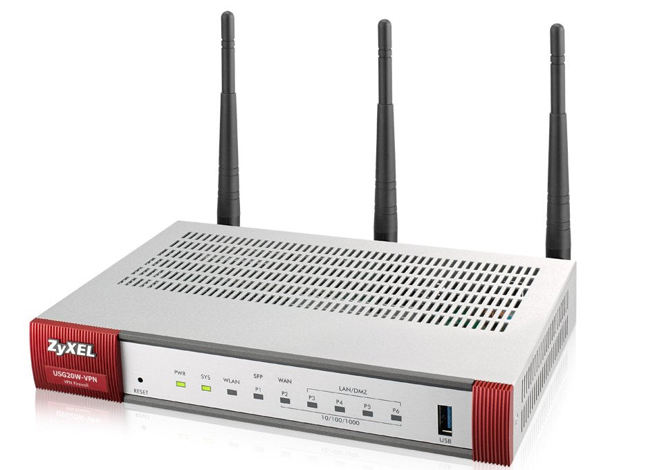 Router Vpn Zyxel Usg 20w-Vpn 5 Port Giga 15 Vpn