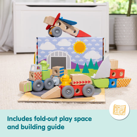 EAN 681147005532 - Melissa & Doug MDT BBN Blockables Vehicles GML imagen 8