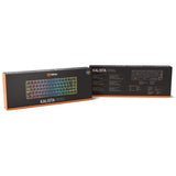 Teclado Español Mini Krom Kalista Rgb Membrana