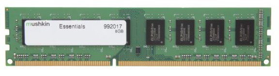 EAN 0846651016331 - Mushkin DIMM 8GB DDR3 Essentials módulo de memoria 1 x 8 GB 240-pin DIMM imagen 1