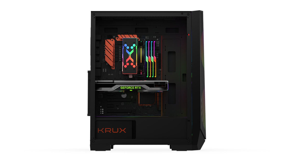 Caja Pc Gaming Krux Vortex Atx Ventana Lateral