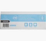 Exacompta Bobinas Para Tickets De Tarjeta Bancario Y Tpv 55gr 57x50x12x30 - 1 Pliegue Termico Paq. 10ud