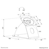 EAN 8721246340379 - Neomounts DS15-629BL1 accesorio o pieza de recambio para tableta Soporte para tableta imagen 11
