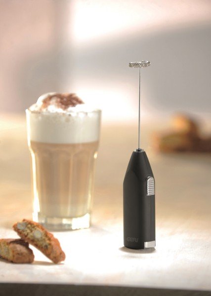 EAN 4006664127202 - GEFU 12720 espumador o calentador de leche Automatic milk frother/warmer Negro, Acero inoxidable imagen 2