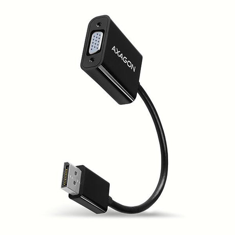 EAN 8595247904386 - Axagon RVD-VGN adaptador de cable de vídeo 0,15 m DisplayPort VGA (D-Sub) Negro imagen 1