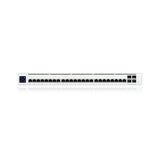Ubiquiti Uisp-S-Pro Switch Poe Layer 2 Con 24x Gbe Rj45 (16 Poe Pasivo De 27v) Y 4x Sfp+ 10g. Disponibilidad Poe Total De 220w