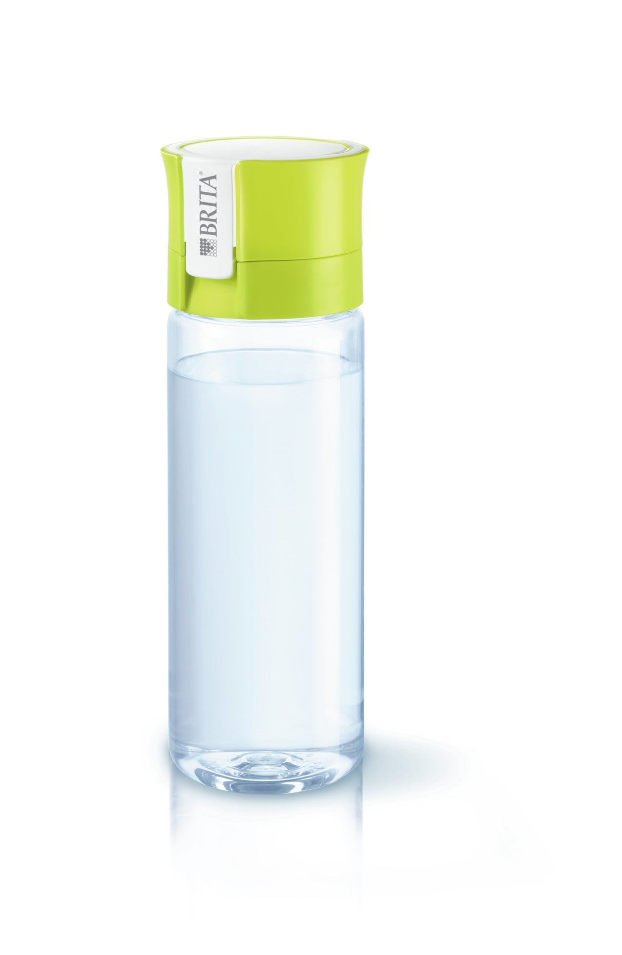 Brita Fill&Go Bottle Filtr Lime Botella Con Filtro De Agua Cal, Transparente