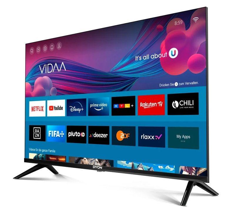 Televisión Dyon Smart 43 Vx, Led  43", Negro, Fullhd, Wifi, Smarttv D800218