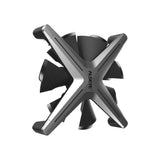 Inter-Tech Alseye X12 Kit Carcasa Del Ordenador Ventilador 12 Cm Gris