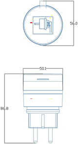 Entac Wlan Aussenmeckdose Negro Ip44