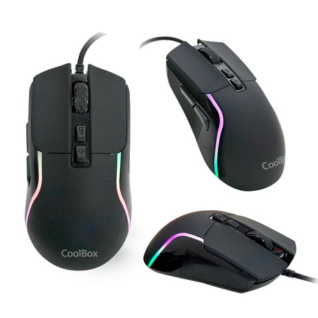 EAN 8437011128188 - CoolBox Pack gaming DeepX-Wing 2 teclado Ratón incluido Juego USB QWERTY Español Negro imagen 4