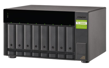 EAN 4713213516188 - QNAP TL-D800C caja para disco duro externo Carcasa de disco duro/SSD Negro, Gris 2.5/3.5" imagen 6