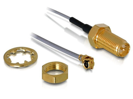 EAN 4043619883400 - DeLOCK WLAN SMA antenna connection for installation antena para red imagen 1