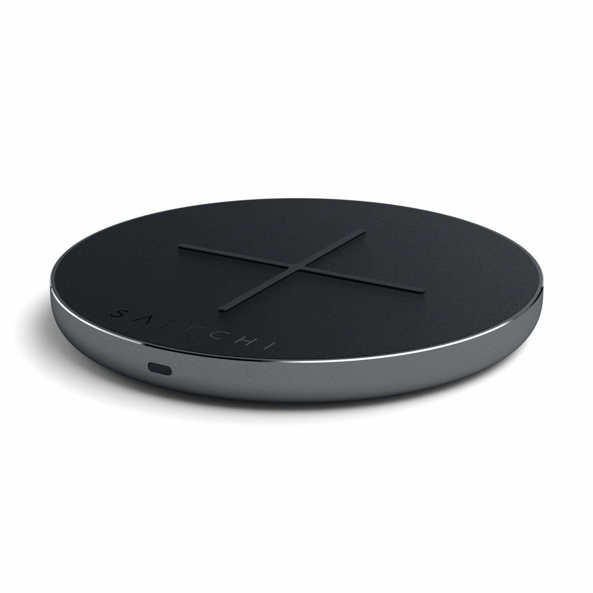 EAN 0879961007478 - Satechi ST-IWCBM cargador de dispositivo móvil Smartphone Negro, Gris USB Cargador inalámbrico Carga rápi imagen 1