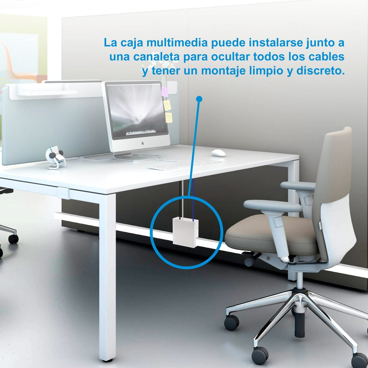 Nanocable Caja De Conexiones Multimedia De Pared Vga, Hdmi, Jack3.5, Rca, Usb 2.0 B, Usb 3.0, 2x Rj-45