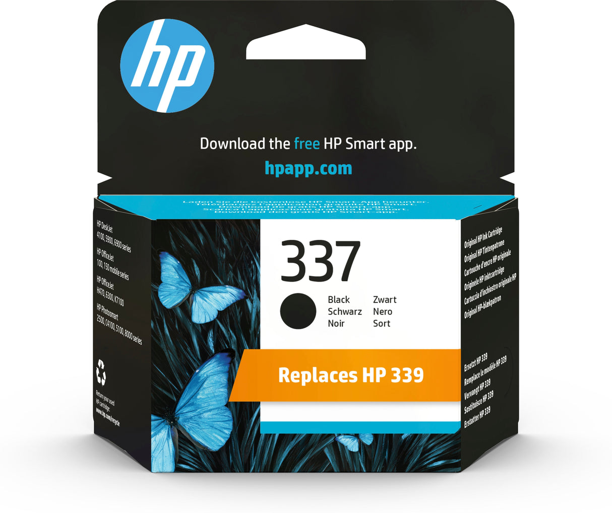 Tinta Original Hp 337 Negro C9364ee