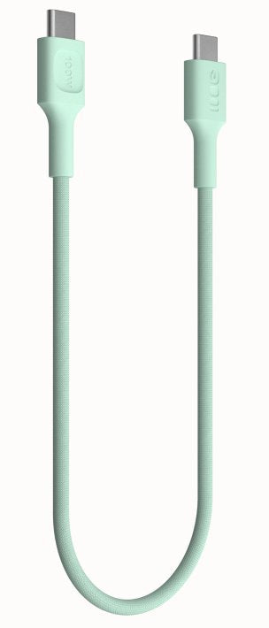 Kabel Usb-C-Usb-C Powerstream 100w Oplot 1,2m Zielony