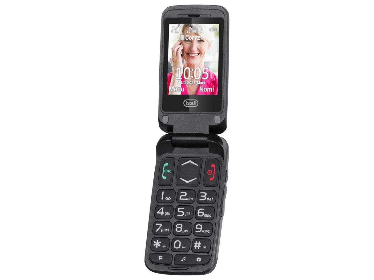 Telefono Trevi Flex 50c 2,4 Sos Negro