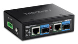Trendnet 2-Port Indumrial Sfp To Gigabit Poe++ Media Conv.