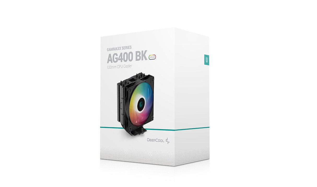 EAN 6933412727774 - DeepCool AG400 A-RGB Procesador Refrigerador de aire 12 cm Negro, Blanco 1 pieza(s) imagen 10