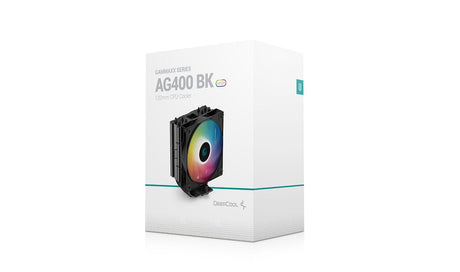 EAN 6933412727774 - DeepCool AG400 A-RGB Procesador Refrigerador de aire 12 cm Negro, Blanco 1 pieza(s) imagen 10