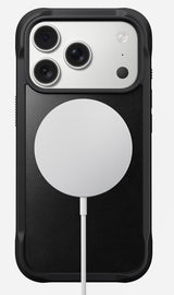 Nomad Rugged Leather Case Iphone 17 Pro Black Horween