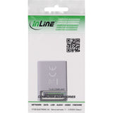 Inline® Displayport 1.4 Adapter, Displayport Macho / Female, 90° Top, 8k Uhd