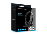 Auriculares Conceptronic Polona06b3t Jack 3.5mm 1.8m Negro