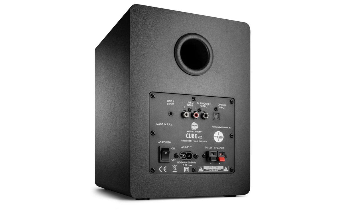 Altavoces Wavemaster Cube Neo 2.0 Negro Retail