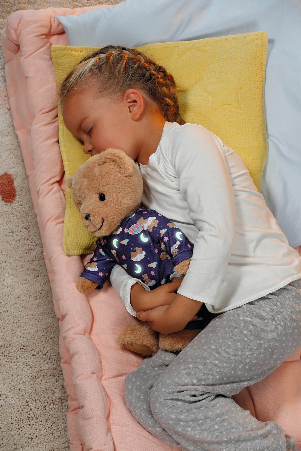 Zapf Creation Baby Born® Pijama De Peluche Que Brilla En La Oscuridad, Accesorios Para Muñecas 836484